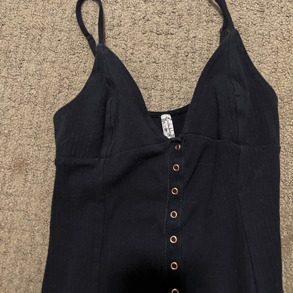 Free People snap front dress - Picture 3 of 4